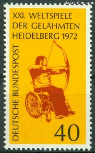 Almanya (Bat) 1972 Damgasz Paralimpik Oyunlar Se