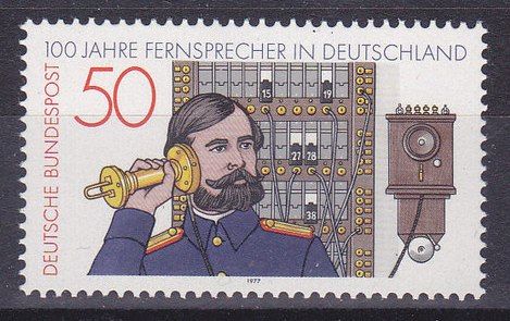 Almanya (Bat) 1977 Damgasz Telefonun 100. Yl S