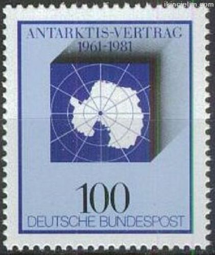 Almanya (Bat) 1981 Damgasz Antartik Antlamas S