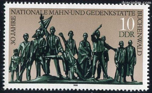 Almanya (Dou) 1988 Damgasz Buchenwald Ant Seri