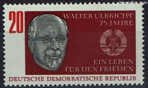 Almanya (Dou) 1968 Damgasz Walter Ulbrichn Do