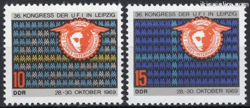 Almanya (Dou) 1969 Damgasz 36. Uf Kongresi Seri
