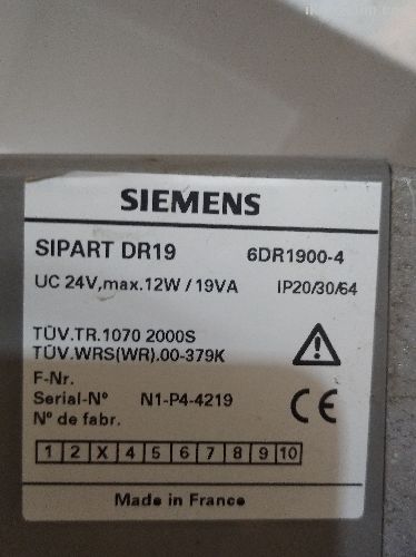 Siemens ,6Dr1900-4 , Scaklk kontrol cihaz