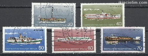 Almanya (Berlin) 1975 Damgal Gemiler Serisi
