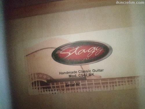 Stagg C542 Bk Siyah Klasik Gitar
