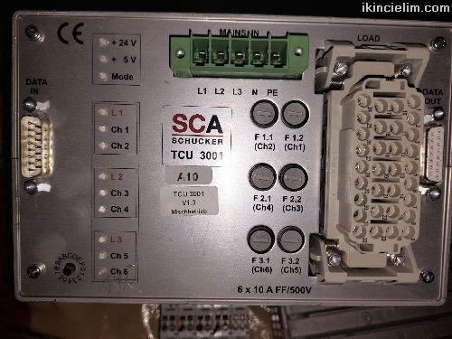 Sca Schucker,Tcu 3001 V1.3,Power Supply