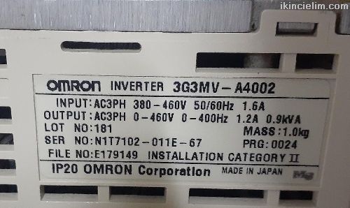 Omron 3G3Mv-A4002