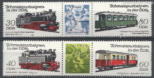 Almanya (Dou) 1984 Damgasz Demiryollar Serisi