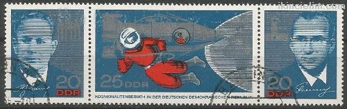 Almanya (Dou) 1965 Damgal Sovyet Kozmonotlarn Z