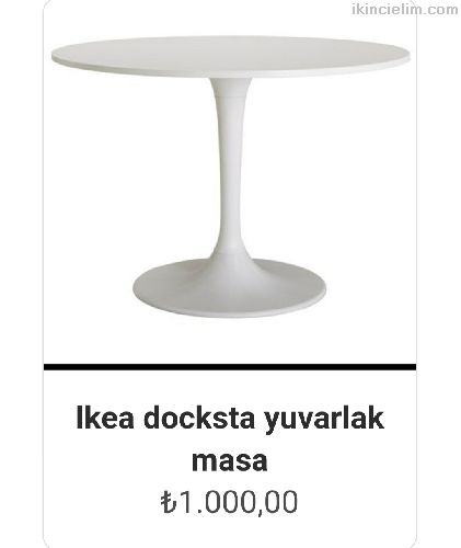 Ikea masa kullanilmamis