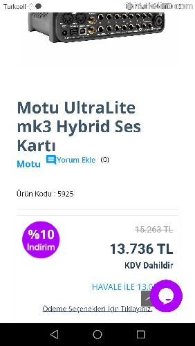 Motu Ultralite mk3 Hybrid