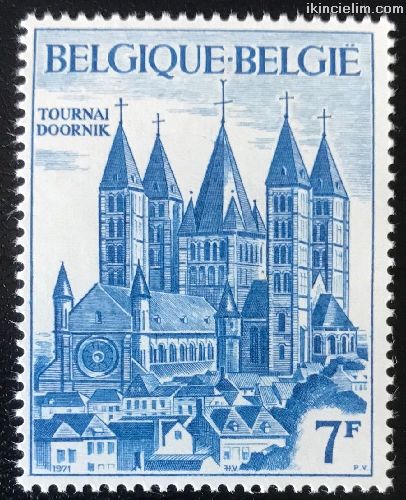 Belika 1971 Damgasz Tournai KatedraliNin 800. Y