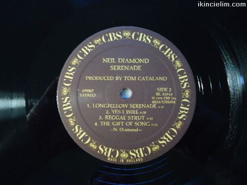 Neil Diamond Serenade Albm Lp Tertemiz