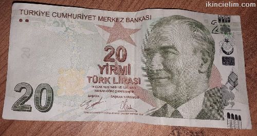 Hatal Basm 20 Lira.