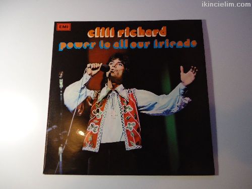 Cliff Richard - Power to All Our Friends Lp Yeni
