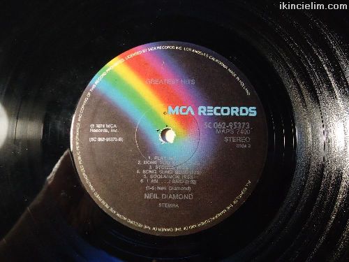 Neil Diamond - His 12 Greatest Hits Lp Tertemiz