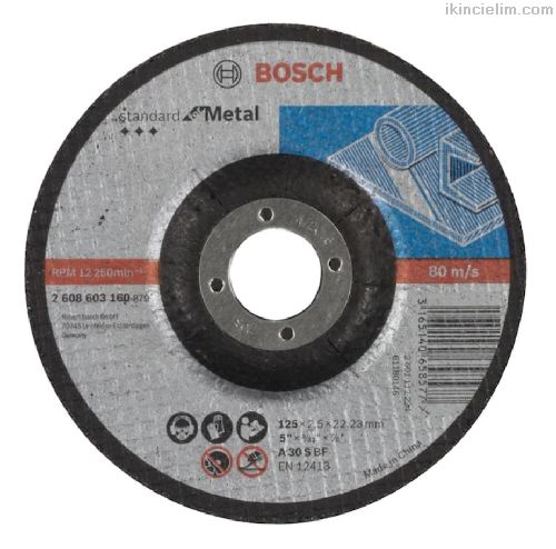 Bosch Metal Disk Kesici Karbon 125Mm