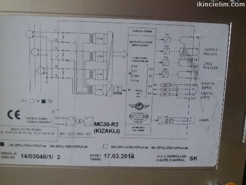 Msa Elektro Teknik  Mc30-R2    Kzakl