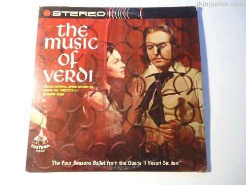 The Music of Verdi Lp Usa