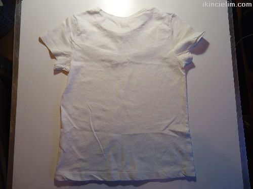 H&M Kz ocuk T-shirt 7-8 Ya Temiz