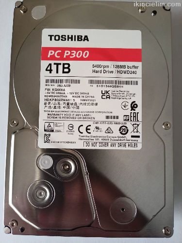 Toshiba  Pc P300  4Tb sfr rn