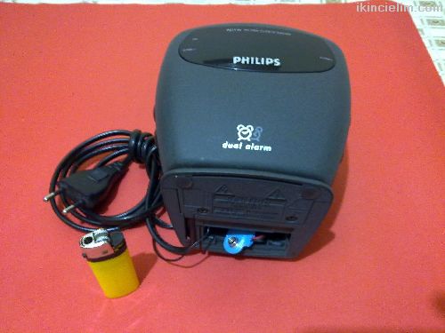 Philips Dual Alarm Saatli Radyo Satlktr