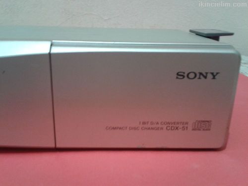 Sony Cd Changer 10'lu Cd Changer Yksek Kondisyon