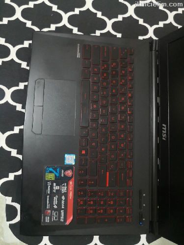 MSI gl62m laptop gtx1050 