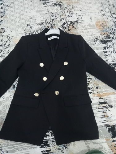 bayan siyah ceket