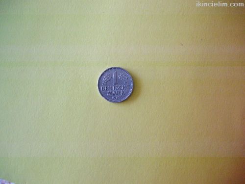 Bir Alman Mark 1950 F Federal Almanya para madeni