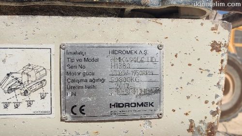 2017 Hidromek 490 Lc-Hd-Kuyukapl-Orjinal