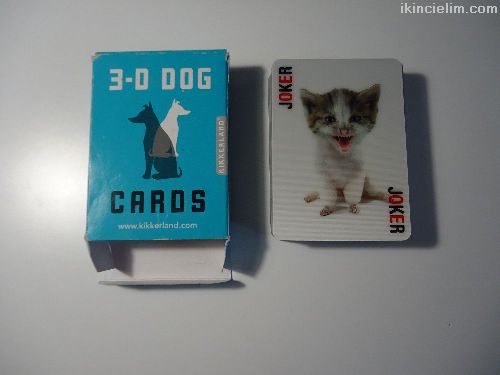 3D Dog Cards Kikkerland Tertemiz Eksiksiz