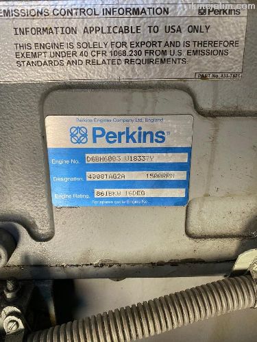 Perkins 4008Tag2A 1100 Kva Kabinli Grup Jeneratr