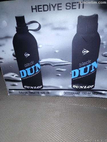 Dunlop black parfm seti 