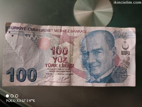 100 Trk liras