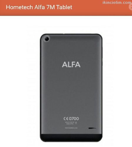 Homatech alfa 7m tablet 16gb
