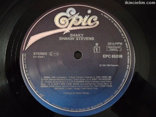 Shakin Stevens - Shaky 1981 Lp Temiz