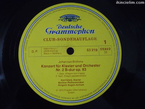 Johannes Brahms Konzert fr Klavier und Orchester
