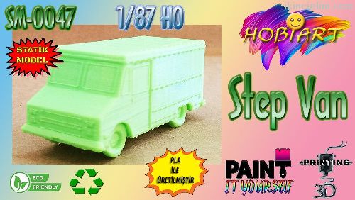 Sm-0047 1/87 Ho Step Van