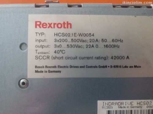 Rexroth | [ Hcs02.1E-W0054 ] | Indradrve Hcs02