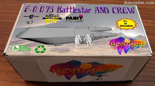 F-0075 Battlestar And Crew