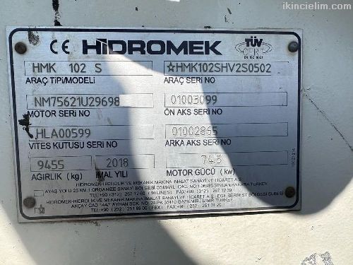 2018 Hidromek 102S-Supra-532 303 0550