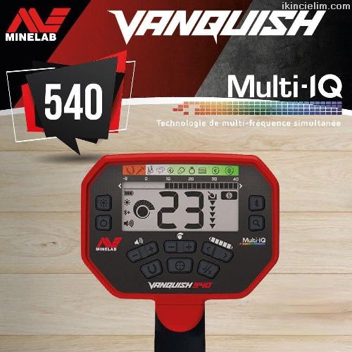 Minelab Vanquish 540 Pro  Multi Frekans Metal Dede