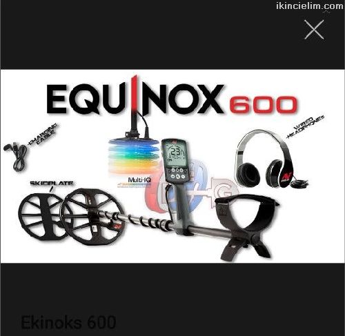 Minelab Equniox 600 Multi Frekans  Metal Dedektr