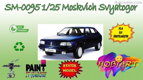 Sm-0095 1/25 Moskvich Svyatogor