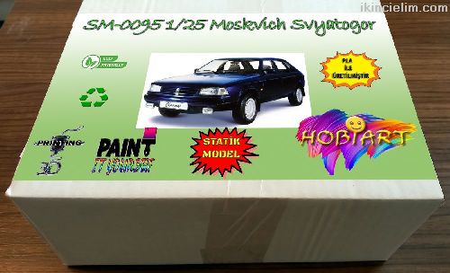 Sm-0095 1/25 Moskvich Svyatogor