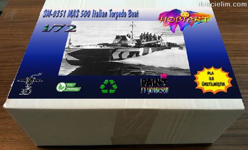 Sm-0351 Mas-500 Italian Torpedo Boat 1/72