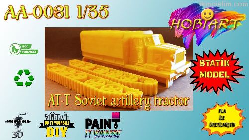 Aa-0081 1/35 At-T Soviet artillery tractor