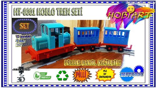 Ht-0001 Hoblo Tren Seti (Pilli ve Motorlu)