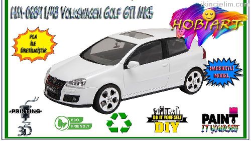 Hm-0684 1/48 Volkswagen Golf Gt Mk5